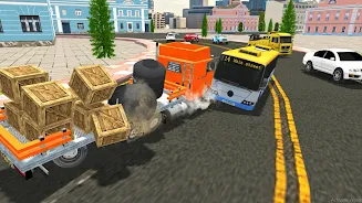 Transporter Truck Driving 3D Screenshot 2