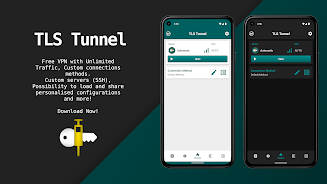 TLS Tunnel - VPN Ilimitada Captura de tela 1