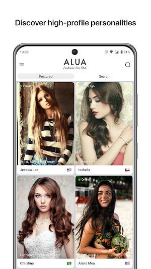 Alua Messenger 스크린샷 2