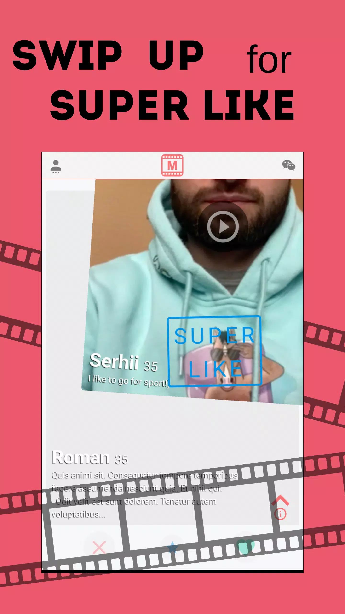 TapeMeet Dating.Meet.Chat Zrzut ekranu 1