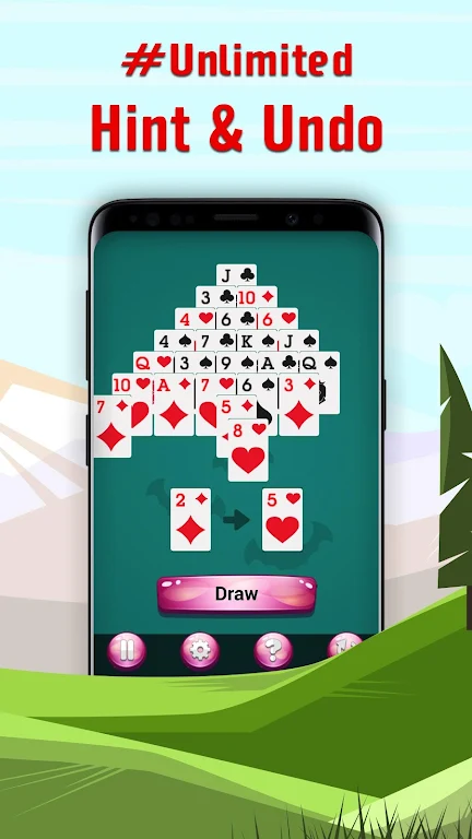 Pyramid - Classic Solitaire Captura de pantalla 2