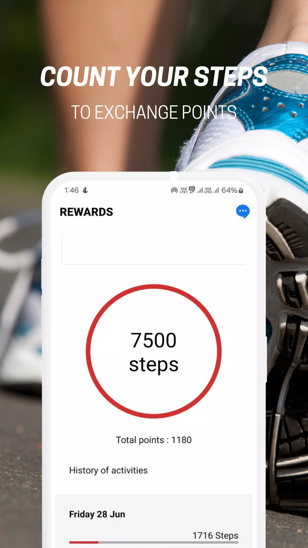Schermata Rewards 0