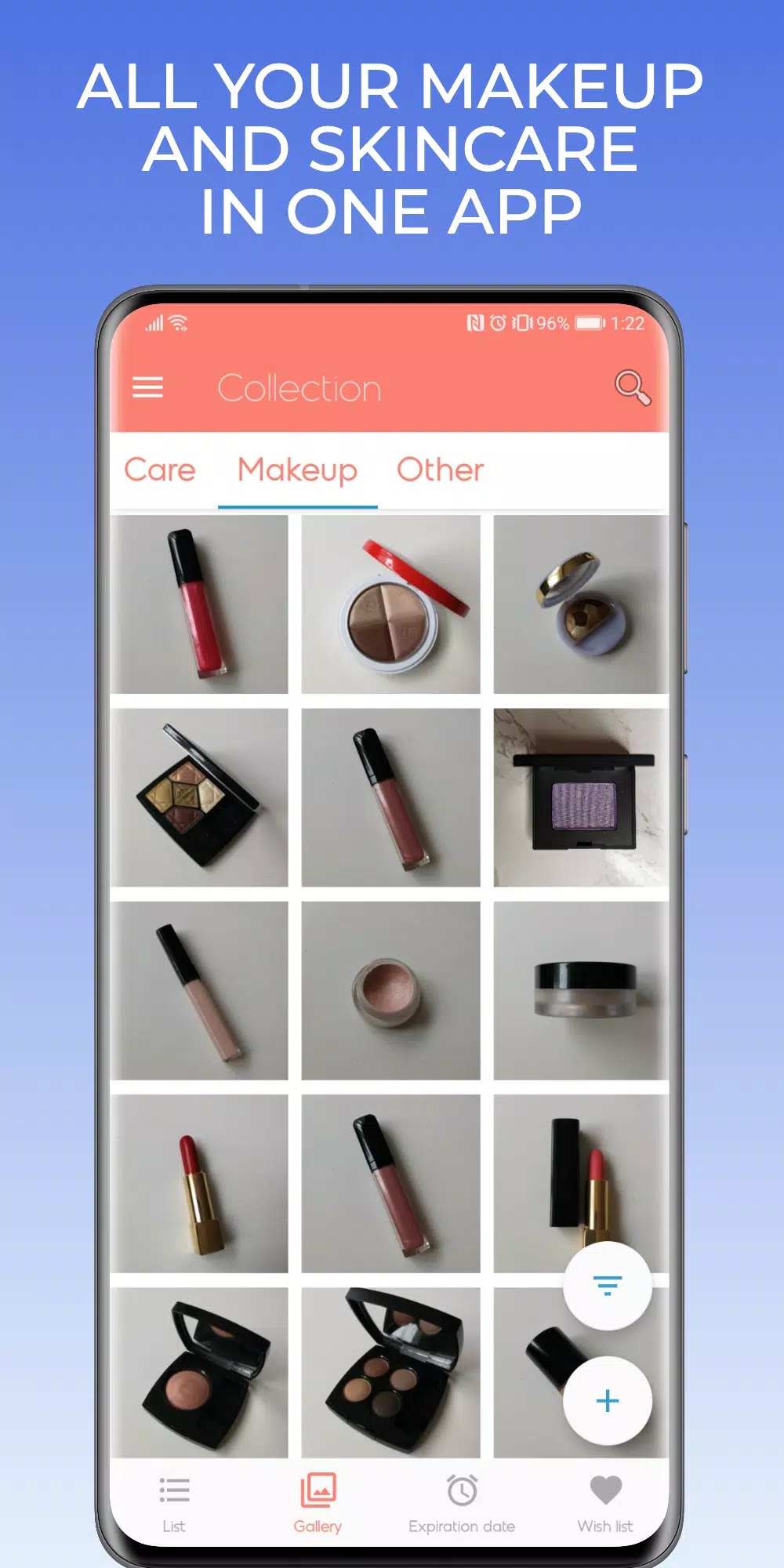 Beautistics: Makeup Organizer Capture d'écran 3