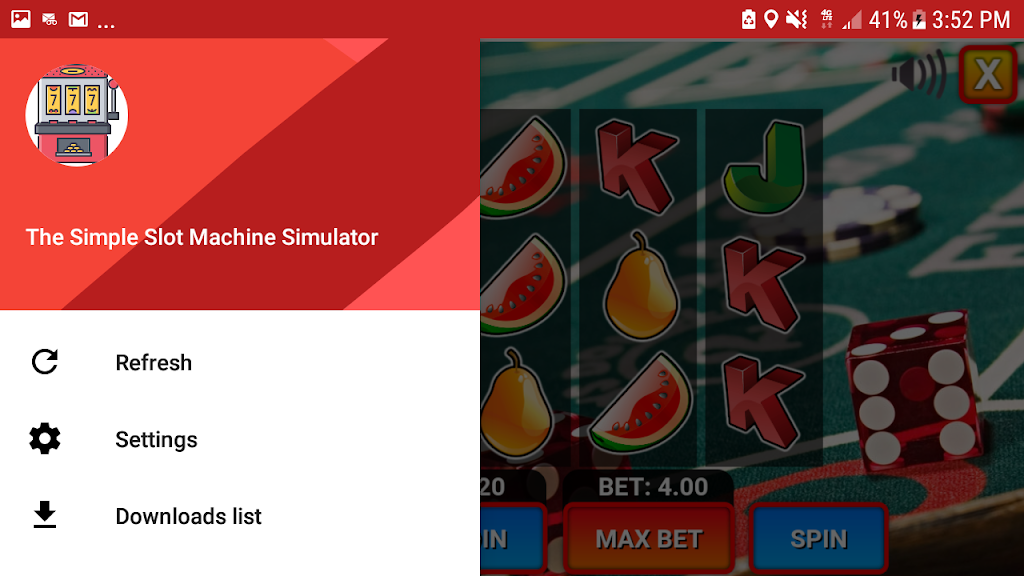 The Simple Slot Machine Simulator Schermafbeelding 2