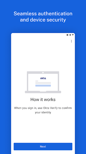 Okta Verify Capture d'écran 0