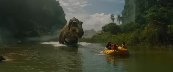 Maaari bang lumangoy ang isang T-Rex? Oo, lumiliko ito.