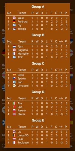 Europa Football Calculator 23 Screenshot 3