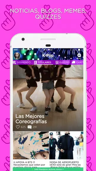 K-Pop Amino en Español スクリーンショット 0