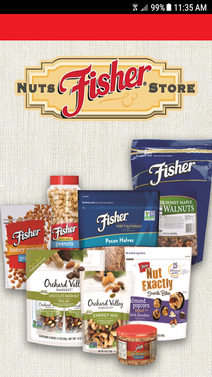 Fisher Nuts Store 스크린샷 0