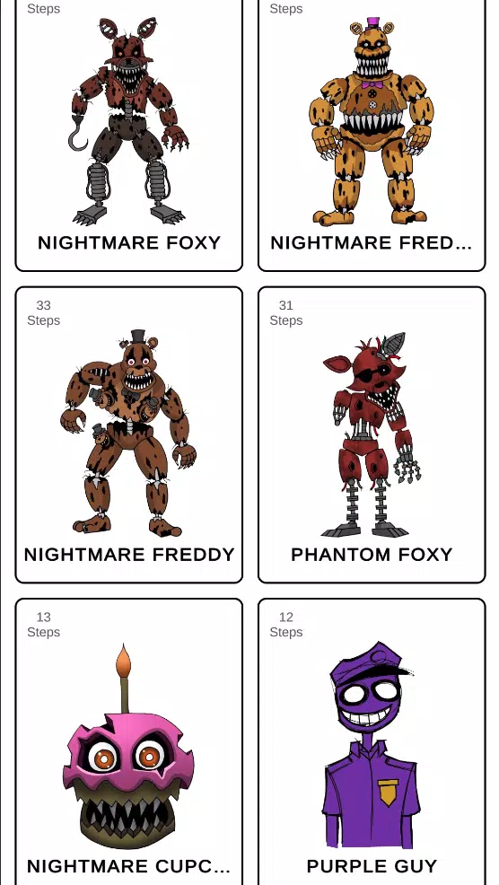How to draw fnaffs スクリーンショット 3