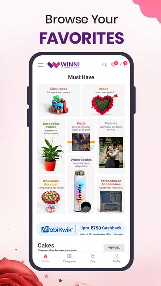 Winni - Cake, Flowers & Gifts Ảnh chụp màn hình 3