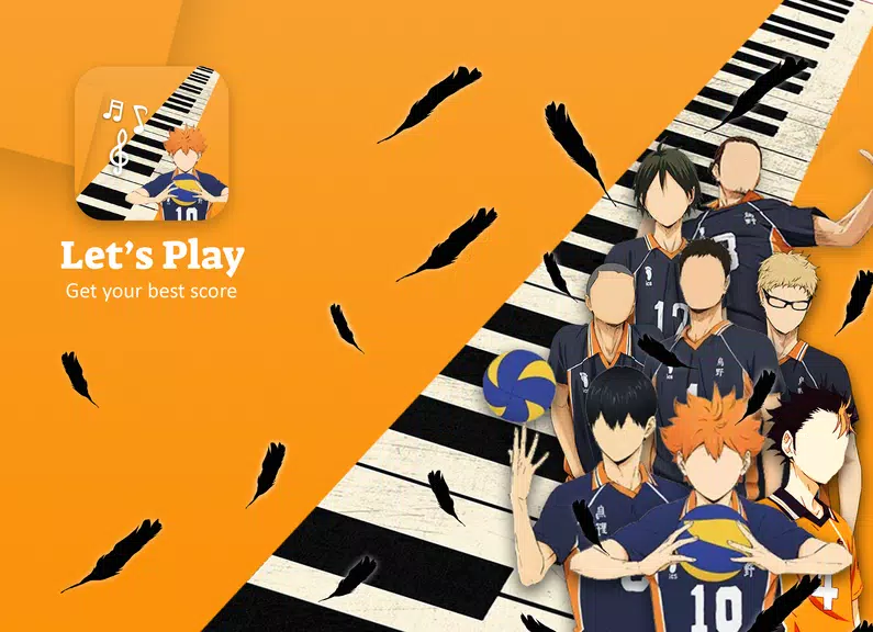 Game Haikyuu Piano Tiles應用截圖第0張