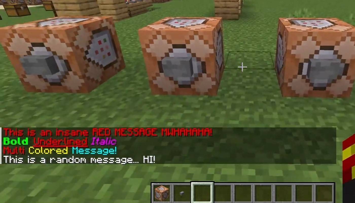 Chat in Minecraft