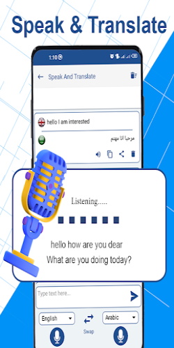 Voice Translator -Translate Captura de tela 1