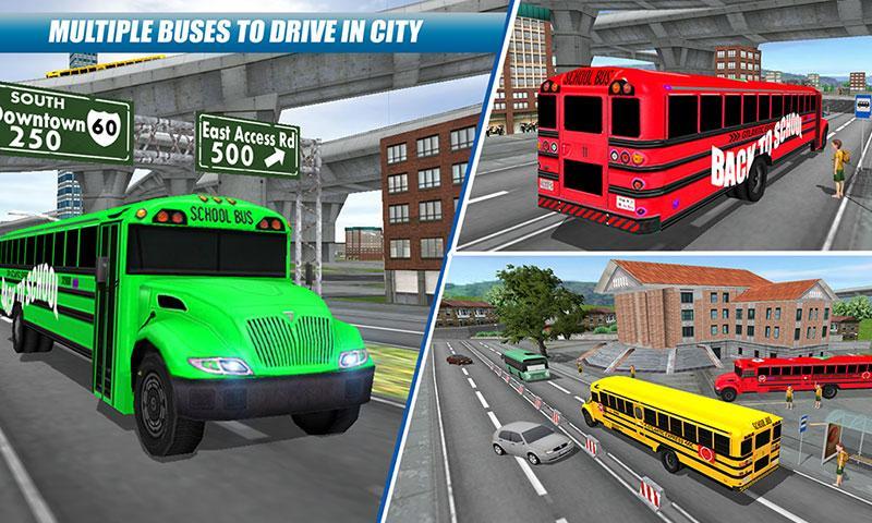 School Bus Driving Game