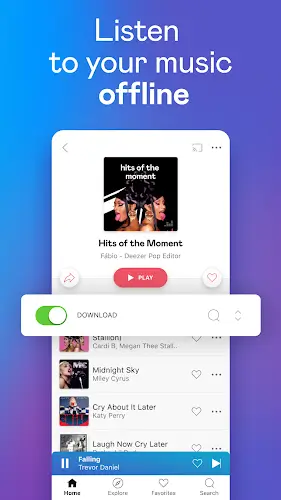 Deezer: Music & Podcast Player Ảnh chụp màn hình 3