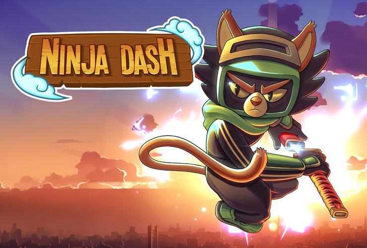 Ninja Dash Run - Offline Game स्क्रीनशॉट 0