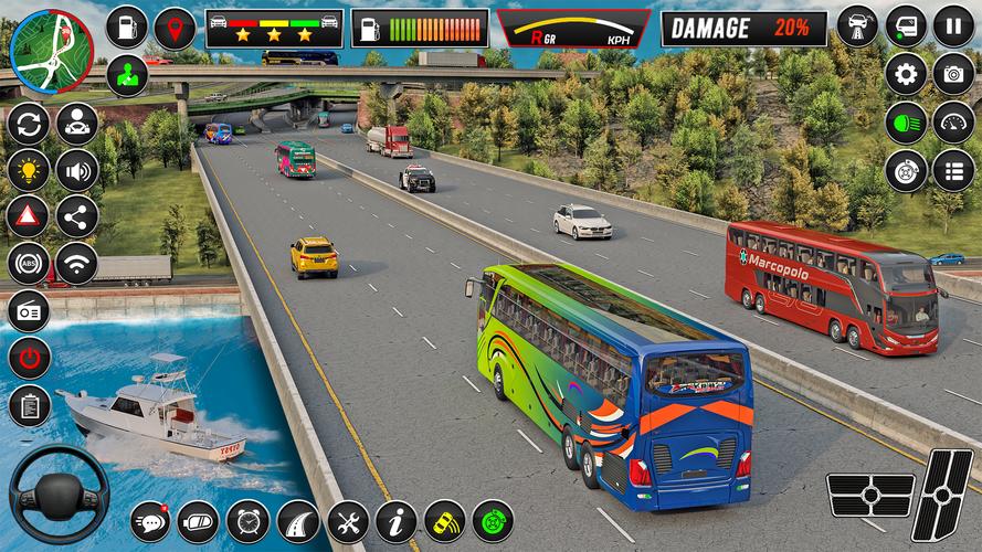 US Bus Simulator Driving Game Captura de pantalla 0