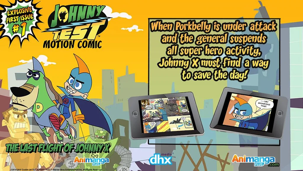 Johnny Test: Johnny X应用截图第0张