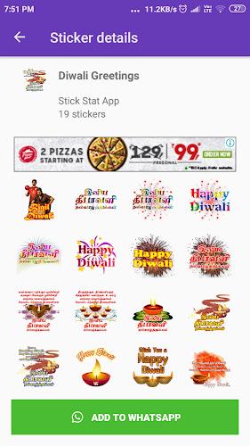 Tamil Stickers: WAStickerApps Ảnh chụp màn hình 1