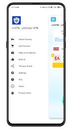mVPN - Super Fast Unlimited Proxy & Secure Server Captura de pantalla 1
