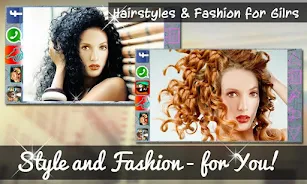 Hairstyles & Fashion for Girls Ekran Görüntüsü 2