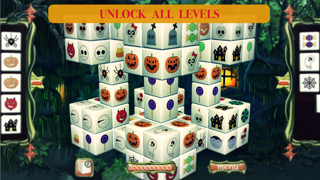 Fairy Mahjong Halloween應用截圖第1張