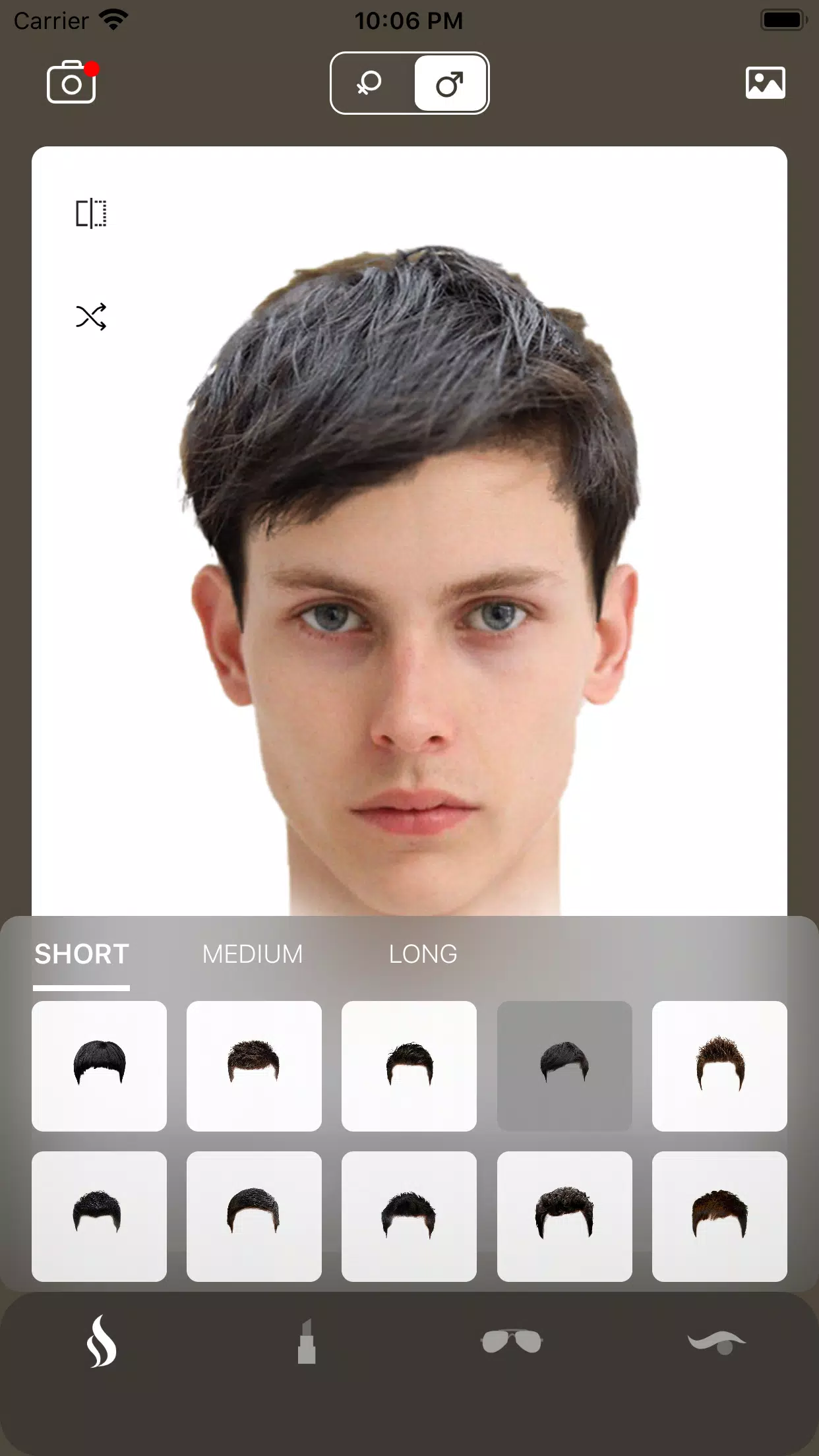 AI Hairstyle Try On・Bangs・Wigs Tangkapan skrin 2