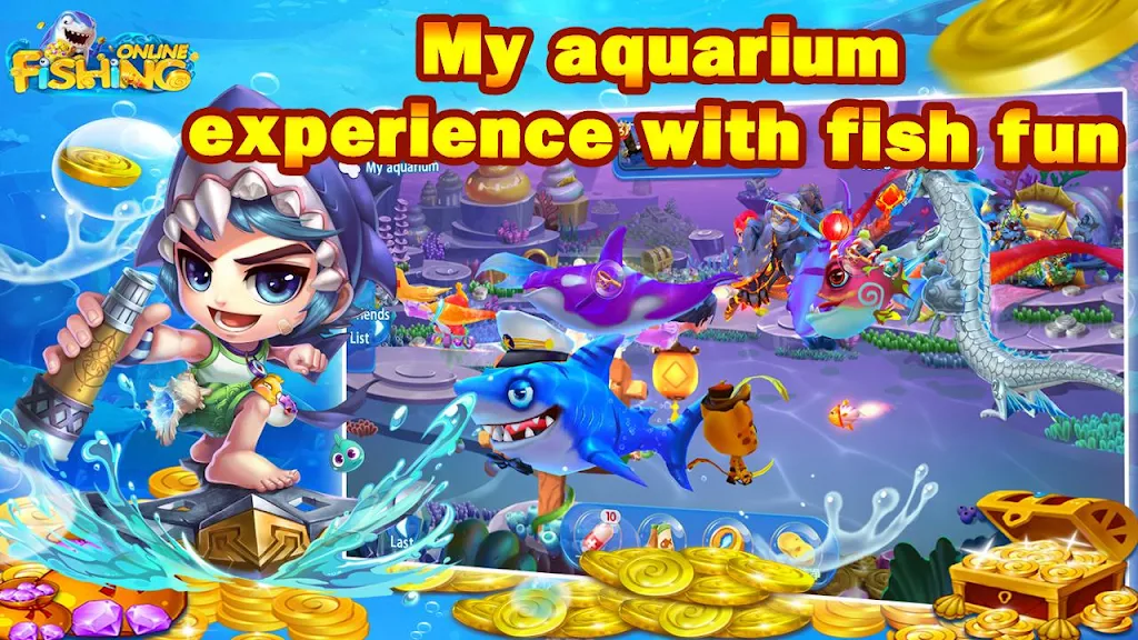 Fishing Online: Classic fish machine, free game Скриншот 0