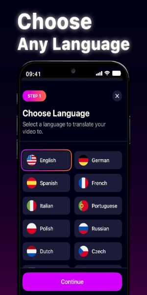 AiDub: AI Video Translator Capture d'écran 1