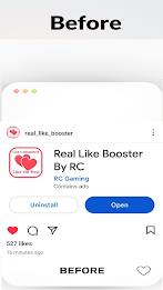 RC Real Like Follower Booster Schermafbeelding 2