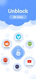 MOON: Anti Blokir VPN Browser স্ক্রিনশট 2