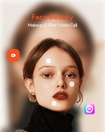 Face Beauty for App Video Call Captura de pantalla 1