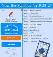 Class 9 Maths Solution 2023-24 ภาพหน้าจอ 0