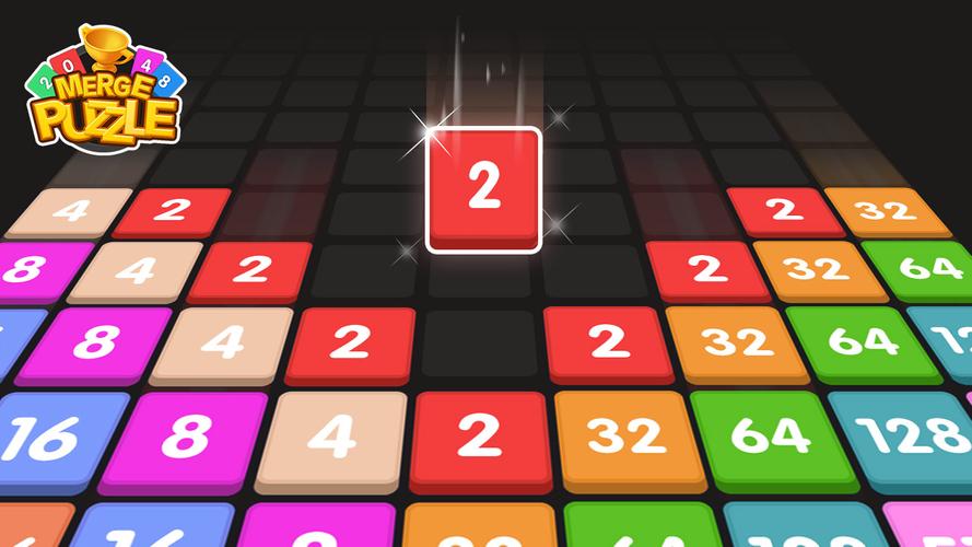 Merge Block - number games Capture d'écran 0