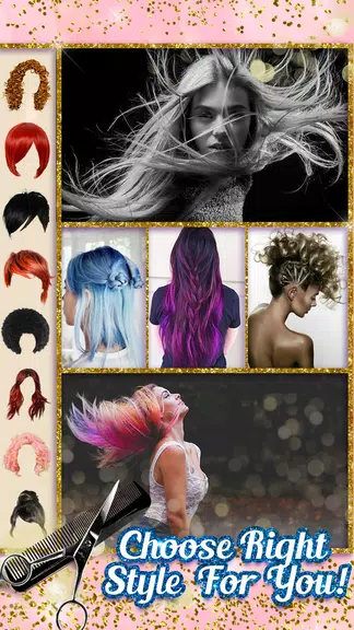 Hairstyle Changer Pro ဖန်သားပြင်ဓာတ်ပုံ 3