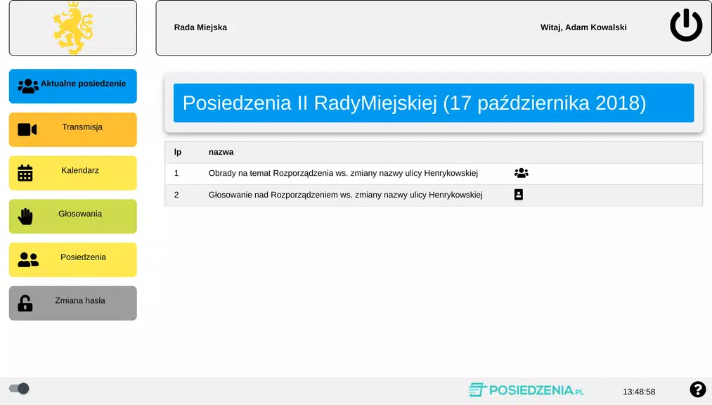 Posiedzenia.pl 스크린샷 3