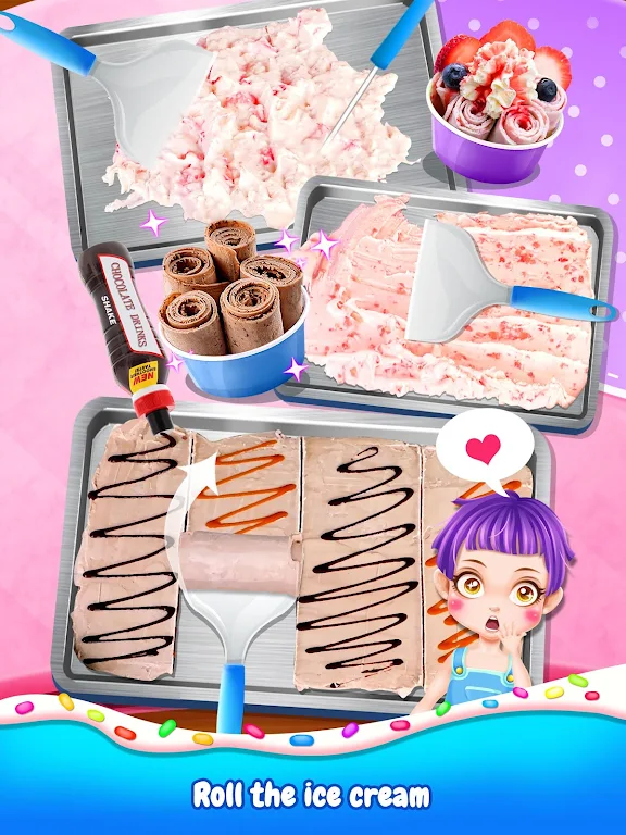 Frozen Ice Cream Roll Maker ภาพหน้าจอ 2