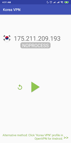 Korea VPN - OpenVPN軟體插件 (跨區)應用截圖第2張