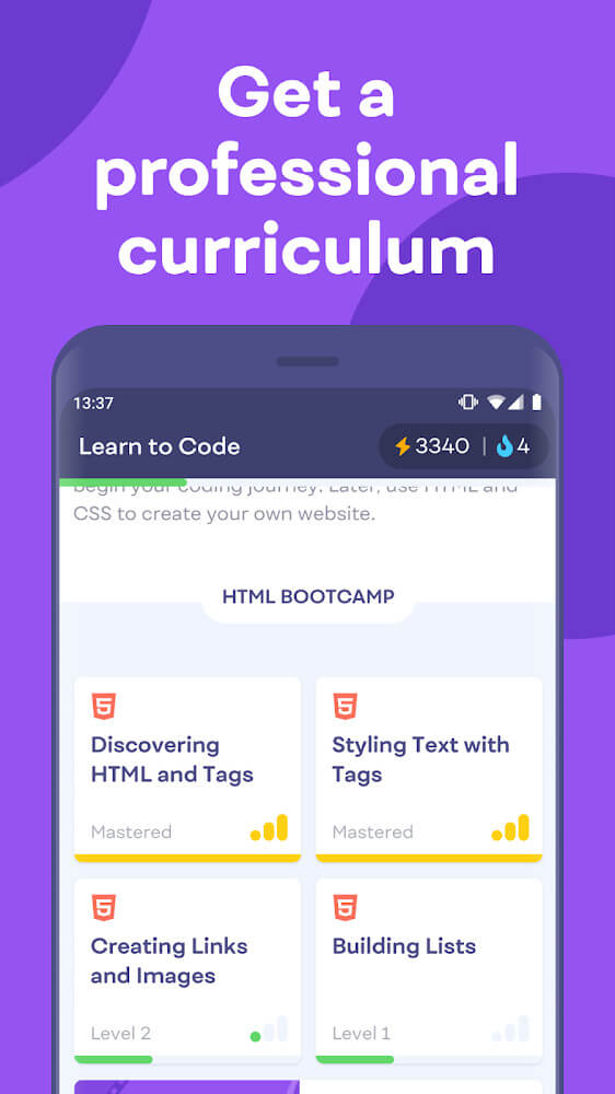 Mimo: Learn Coding Mod Ảnh chụp màn hình 0