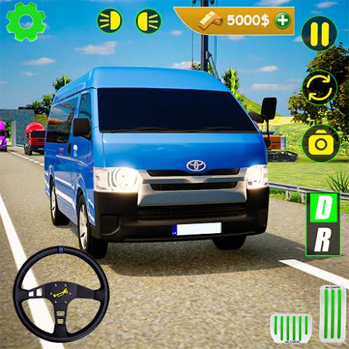 Van Simulator Dubai Car Drive 스크린샷 0