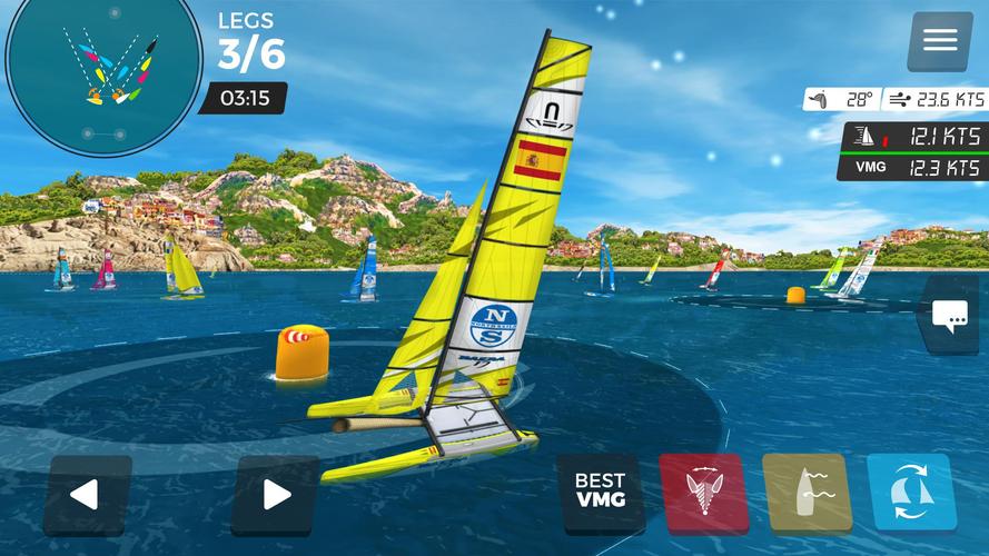 Virtual Regatta Inshore 스크린샷 2