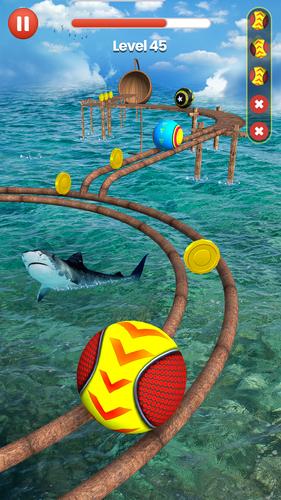 Rolling Sky: Balance Ball Game スクリーンショット 1