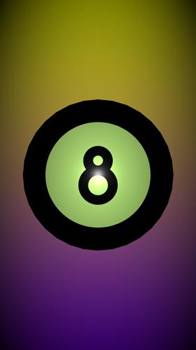 Magic 8 Ball Live Wallpaper 3D Capture d'écran 3