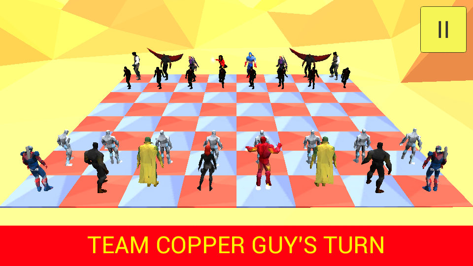 3d Super Hero Chess 스크린샷 0