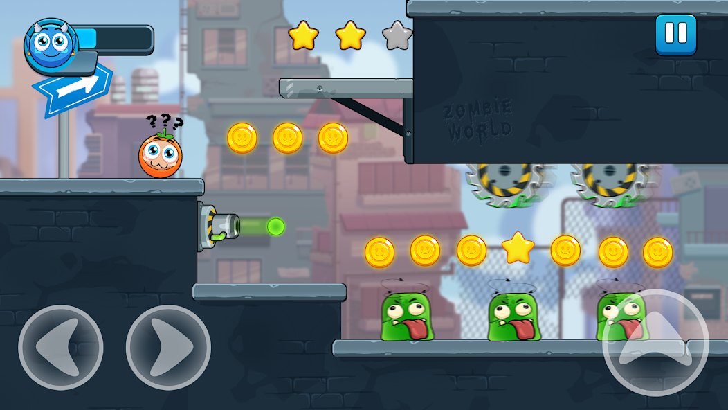 Ball Hero: Zombie city Mod 스크린샷 3