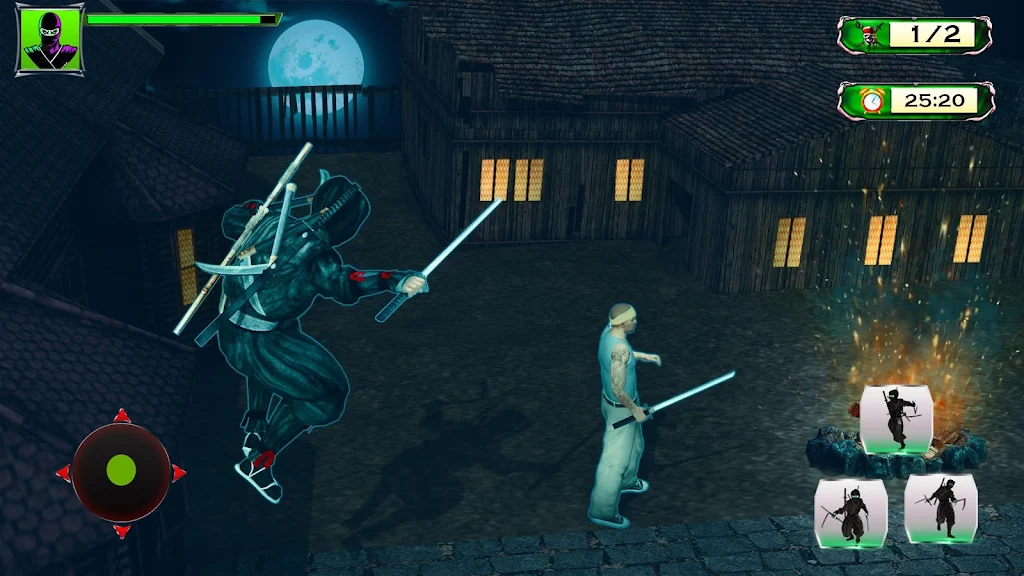 Schermata Ninja Hero Assassin Samurai Pirate Fight Shadow 0