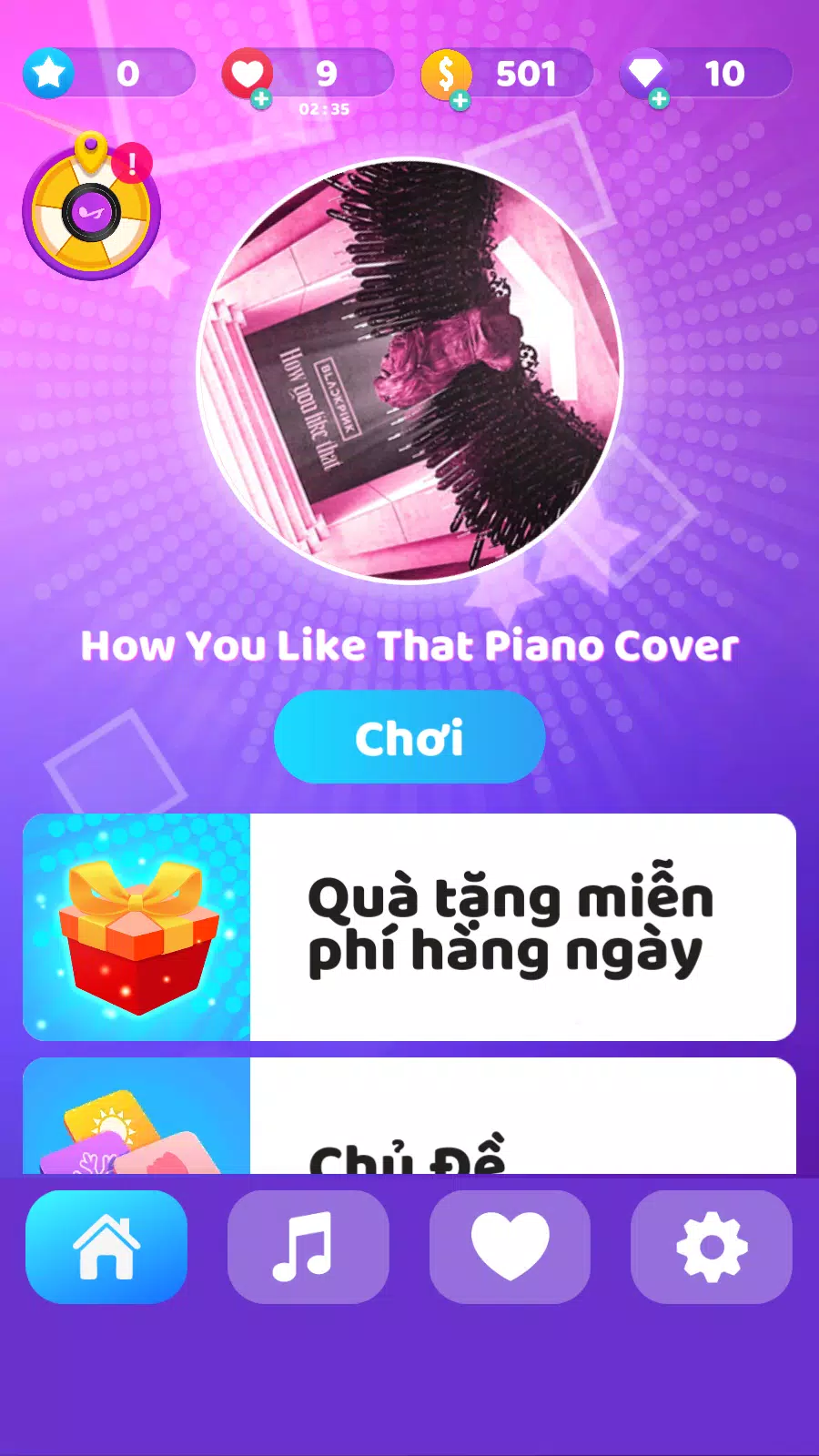 Pink Piano Tiles Kpop 2025 স্ক্রিনশট 1