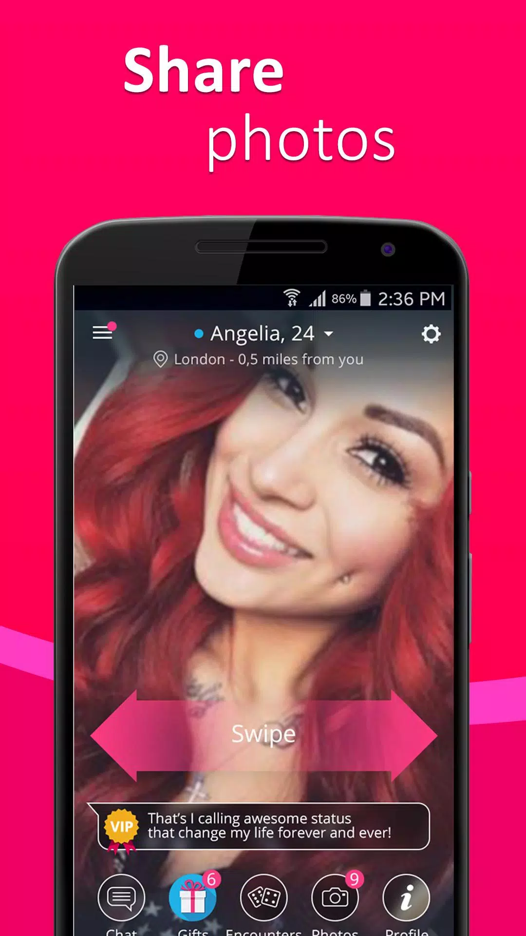 Meet4U - ¡Chat, amor Captura de pantalla 1