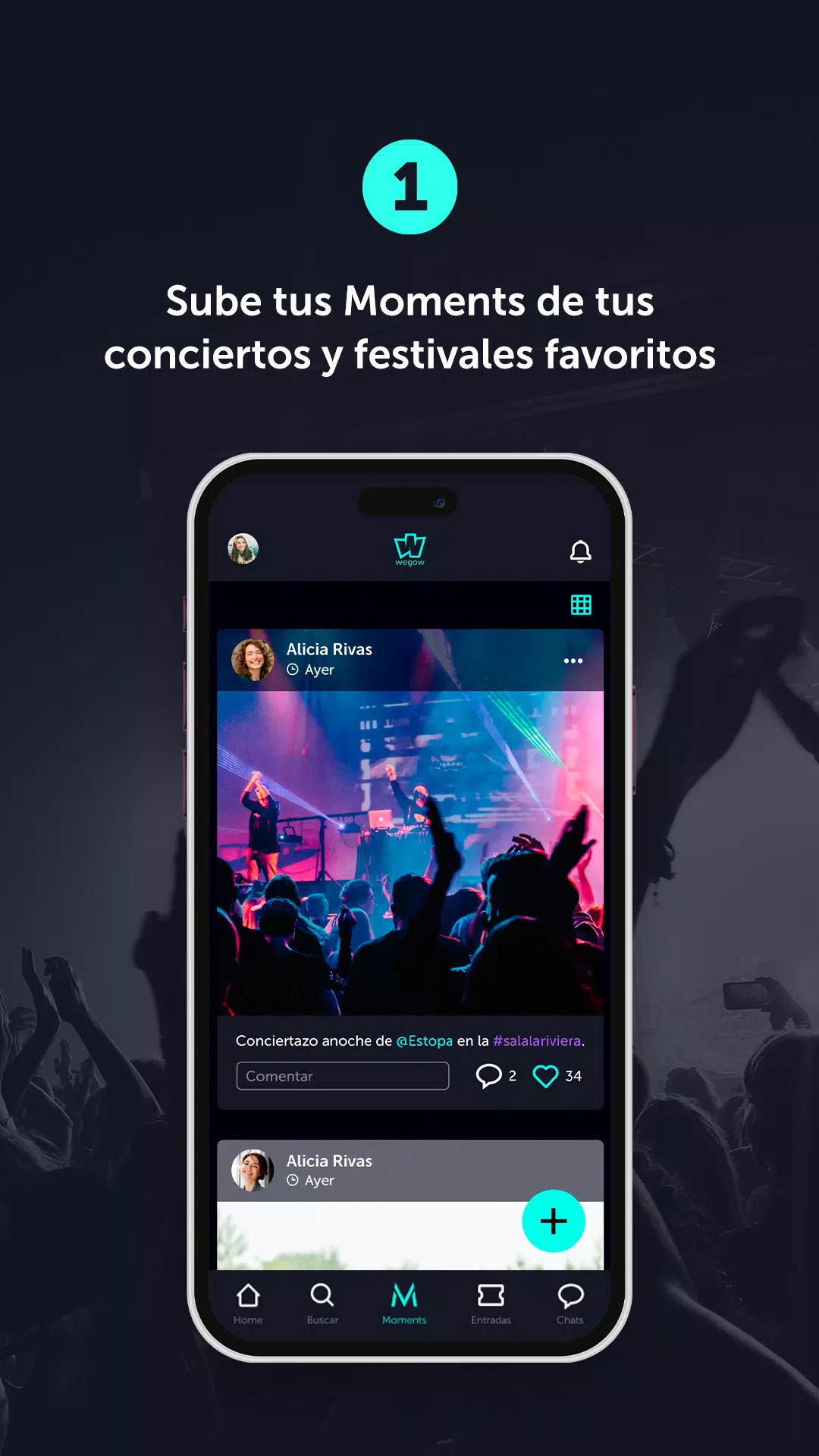 Wegow Concerts ဖန်သားပြင်ဓာတ်ပုံ 0